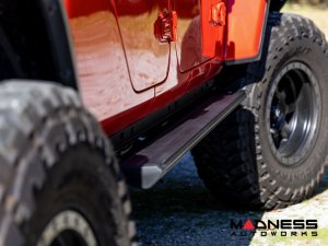 Jeep Gladiator JT Side Steps - Retract Power Board - Rough Country